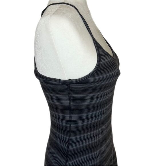 Mountain Hard Wear Grey Striped Sundress with Racer Back. Sz. M. Good Condition - Picture 5 of 13